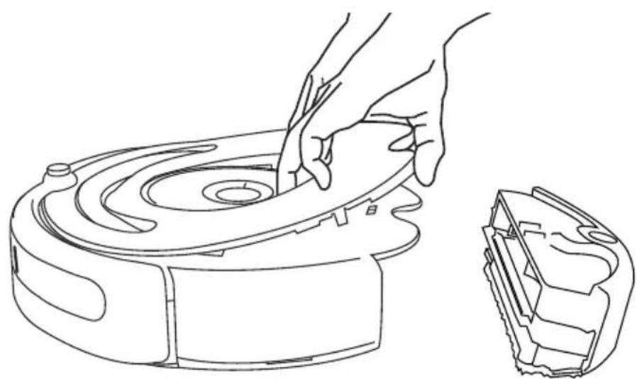 IROBOT Roomba 562 - Retrait du plateau - 2