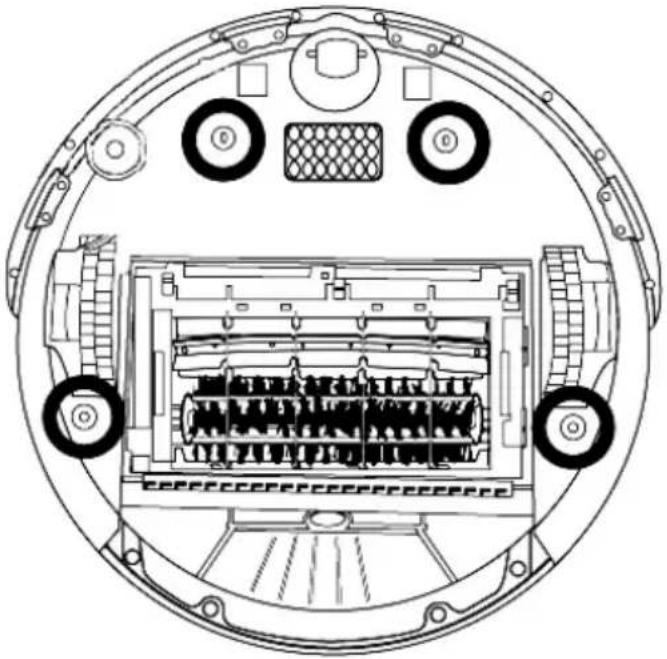 IROBOT Roomba 562 - Retrait de la batterie - 3