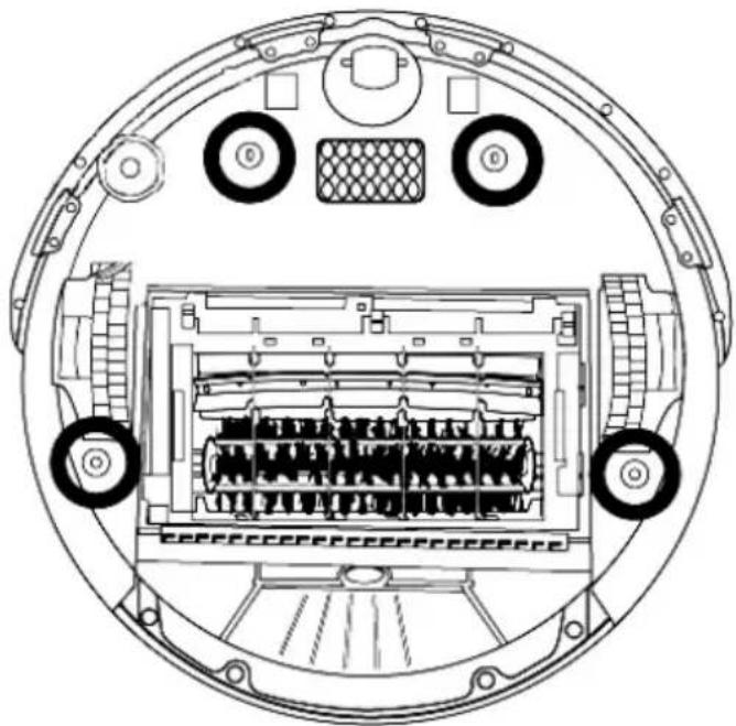 IROBOT Roomba 536 - Retrait de la batterie - 5