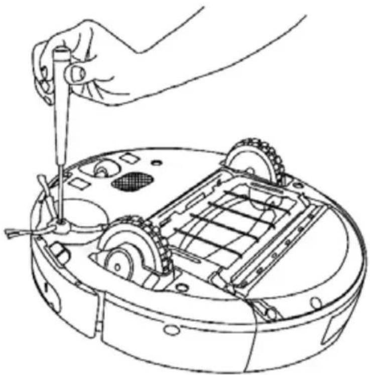 IROBOT Roomba 536 - Retrait de la batterie - 2