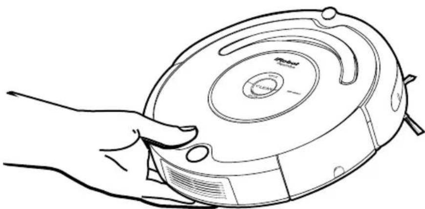 IROBOT Roomba 532 - Retrait du plateau - 1