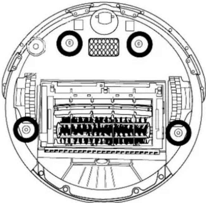 IROBOT Roomba 532 - Retrait de la batterie - 5
