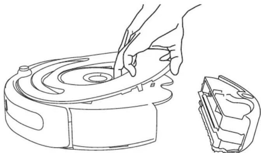 IROBOT Roomba 532 - Retrait du plateau - 2