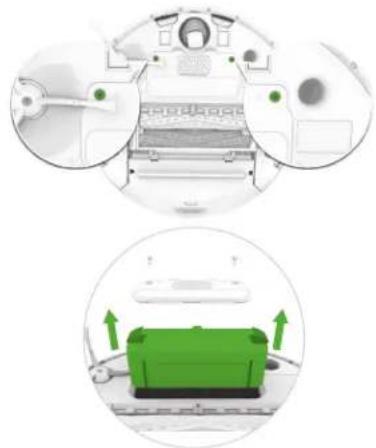IROBOT Roomba 900 - Retrait de la batterie - 1