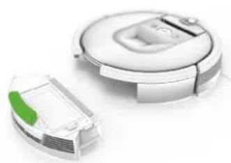 IROBOT Roomba 900 - Vidage du bac du Roomba : - 1