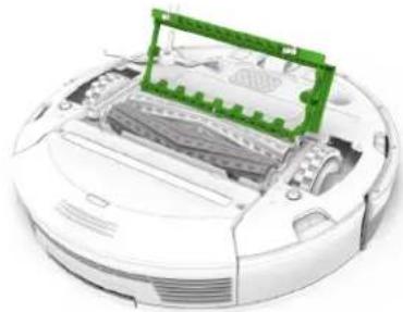 IROBOT Roomba 900 - Nettoyage des extracteurs du Roomba : - 1