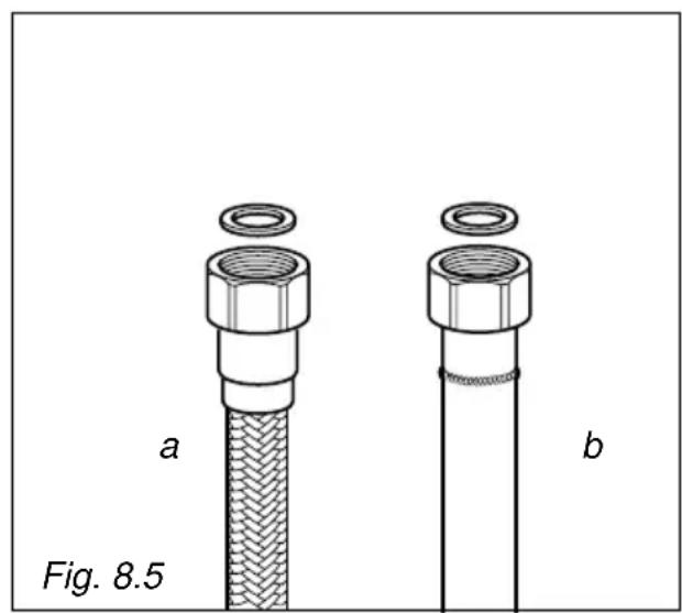 M-SYSTEM PRNF965 - Note: In France, use a tube bearing the mark NF GAZ. - 1