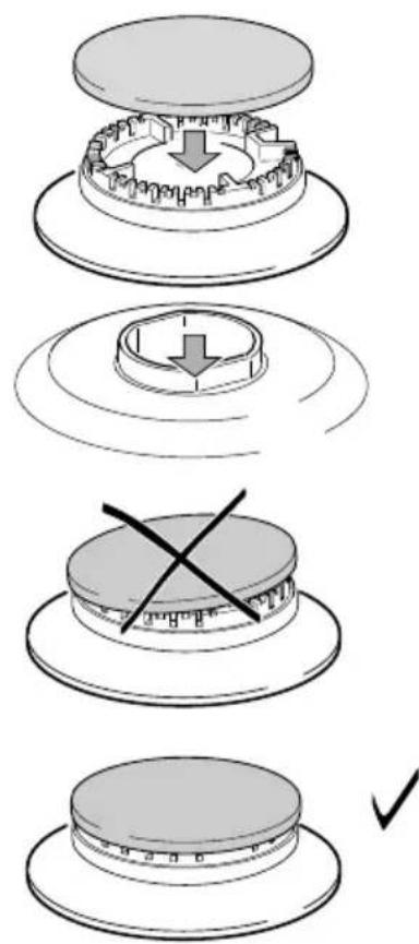 M-SYSTEM PRNF965 - CORRECT REPLACEMENT OF THE BURNERS - 1