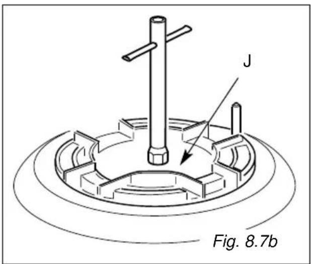 M-SYSTEM PRF965IX - 2)REMPLACEMENT DES INJECTEURS DES BRULEURS LA TABLE - 2