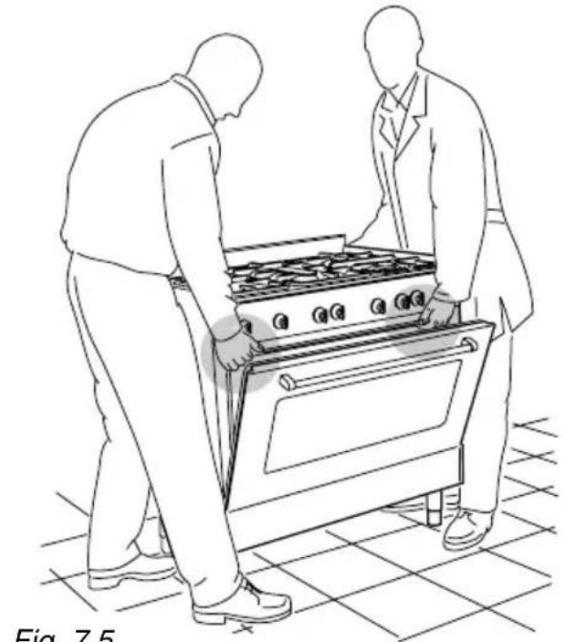 M-SYSTEM PRF965IX - FITTING THE ADJUSTABLE FEET - 3