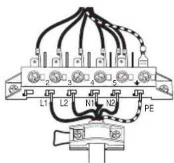 M-SYSTEM MFTD96IX - SECCION DE LOS CABLES DE ALIMENTACION - TIPO HO5RR-F - 4