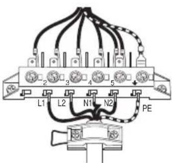 M-SYSTEM MFTD96IX - STÄRKE DER ANSCHLÜBLEITUNG "TYP H05RR-F" - 4