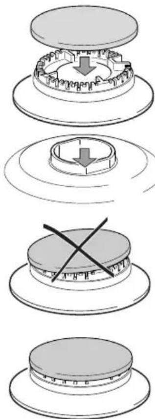 M-SYSTEM MFTD96IX - CORRECT REPLACEMENT OF THE BURNERS - 2