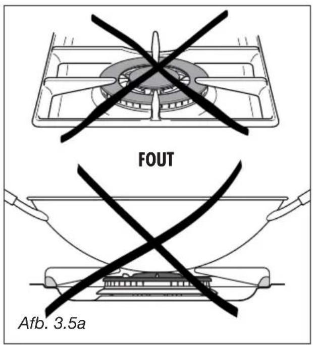 M-SYSTEM MFTD96IX - GEBRUKSAANWIJZINGEN VOOR DE DRIEVoudige BRANDER (Afb. 3.5a - 3.5b) - 1