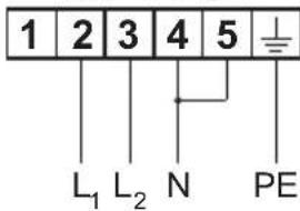 M-SYSTEM MFTD96IX - BRANCHEMENT DU CABLE D'ALIMENTATION - 6