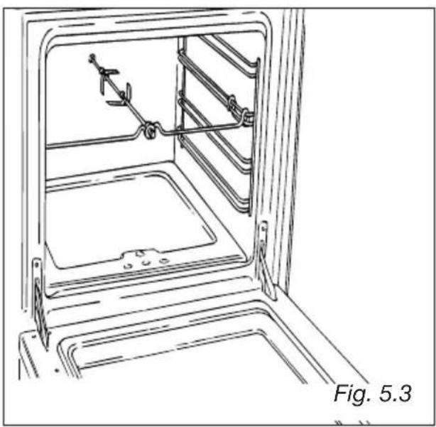 M-SYSTEM MFTD96IX - UTILISATION DE LA ROTISSOIRE POUR CUISSON AU TOURNEBROCHE - 1
