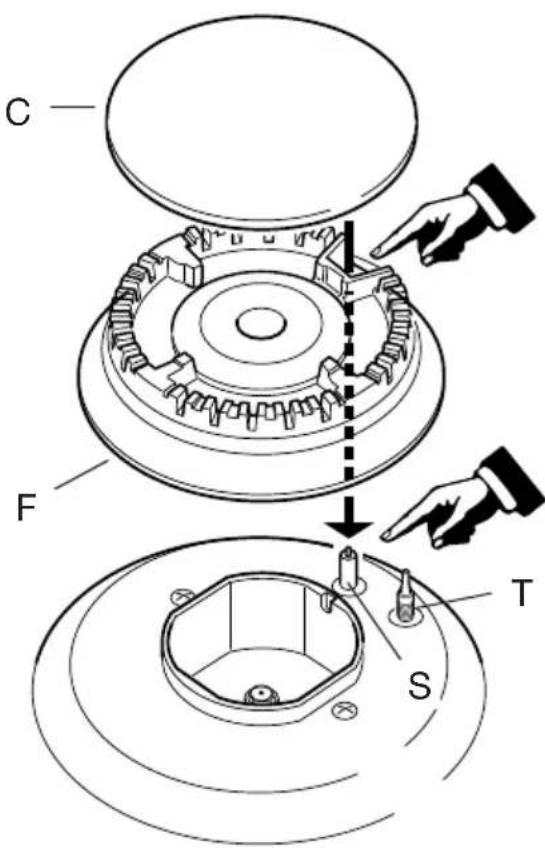 M-SYSTEM MFTD106 - CORRECT REPLACEMENT OF THE BURNERS - 1