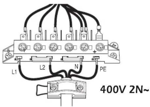 M-SYSTEM MFK105 - SECCION DE LOS CABLES DE ALIMENTACION TIPO H05RR-F - 8
