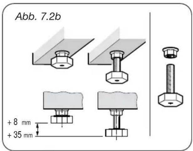 M-SYSTEM MFK105 - INSTALLATION DER EINSTELLBAREN FUSSE - 2