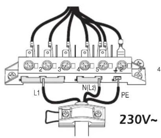 M-SYSTEM MFK105 - SECTION DES CABLES D'ALIMENTATION TYPE HO5RR-F - 7