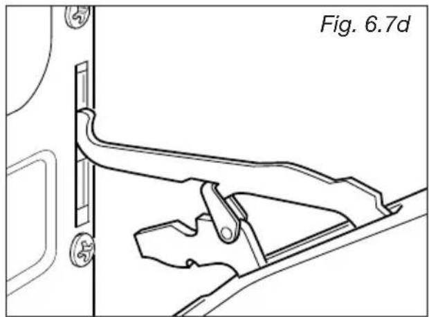 M-SYSTEM MFK105 - REMOVING THE OVEN DOOR - 5