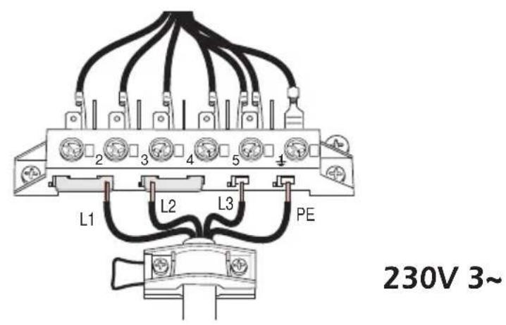 M-SYSTEM MFK105 - SECTION DES CABLES D'ALIMENTATION TYPE HO5RR-F - 6