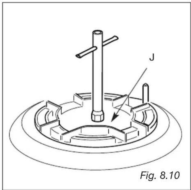 M-SYSTEM MFT106IX - REPLACEMENT OF BURNER INJECTORS - 2