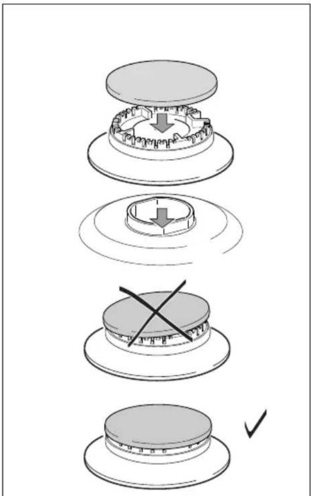 M-SYSTEM MFT106IX - CORRECT REPLACEMENT OF THE BURNERS - 1