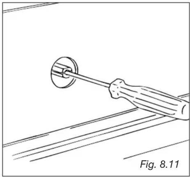 M-SYSTEM MFT106IX - ADJUSTING OF THE MINIMUM OF THE TOP BURNERS - 1