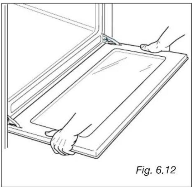M-SYSTEM MF64IX - REMOVING THE OVEN DOOR - 4