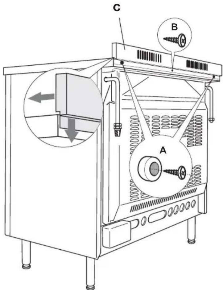 M-SYSTEM MF64IX - HINTERE SCHUTZABDECKUNG - 1