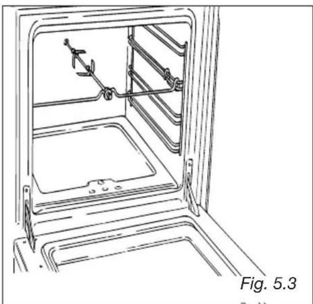 M-SYSTEM MFDK95IX - UTILISATION DE LA ROTISSOIRE POUR CUISSON AU TOURNEBROCHE - 1