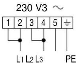 M-SYSTEM MFDK95IX - STÄRKE DER ANSCHLUßLEITUNG "TYP H05RR-F" - 2