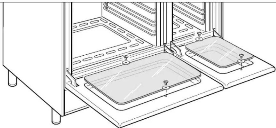 M-SYSTEM MFDK95IX - SUBSTITUTION DE LA LAMPE DU FOUR Débrancher la fiche électrique. - 1