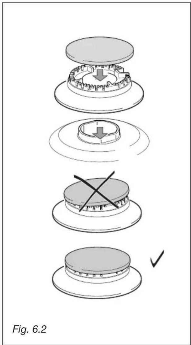 M-SYSTEM MF106 - CORRECT REPLACEMENT OF THE BURNERS - 1
