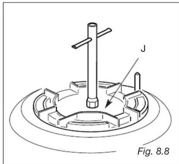M-SYSTEM MF106 - 2)REEMPLACEMENT DES INJECTEURS DES BRULEURS LA TABLE - 2
