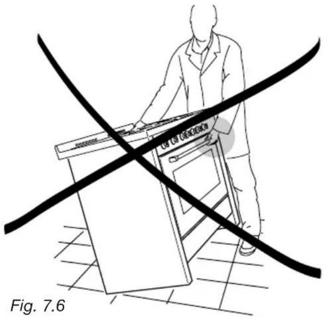 M-SYSTEM MF106 - LEVELING THE COOKER - 2