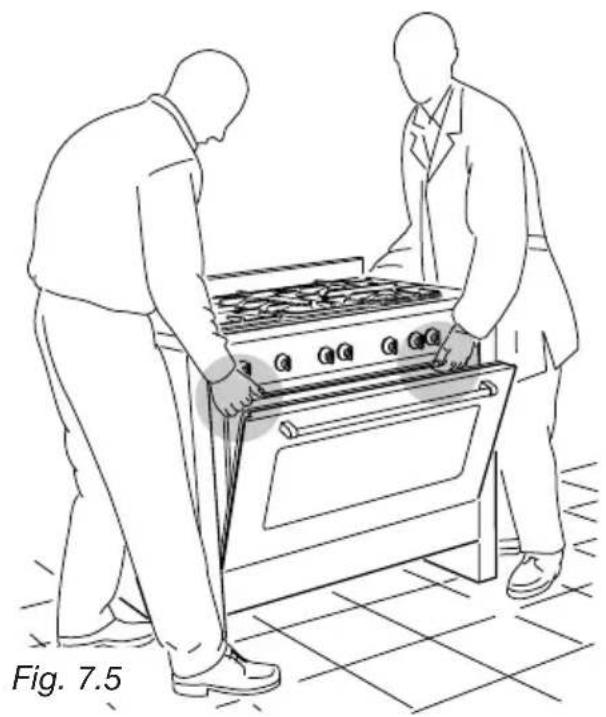 M-SYSTEM MF106 - LEVELING THE COOKER - 1