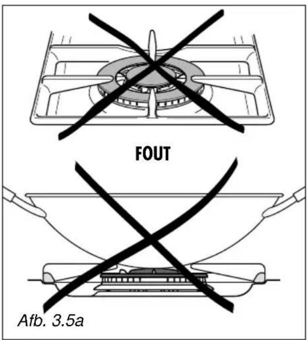 M-SYSTEM BPRNF960IX - GEBRUKSAANWIJZINGEN VOOR DE DRIEVoudige BRANDER (Afb. 3.5a - 3.5b) - 1