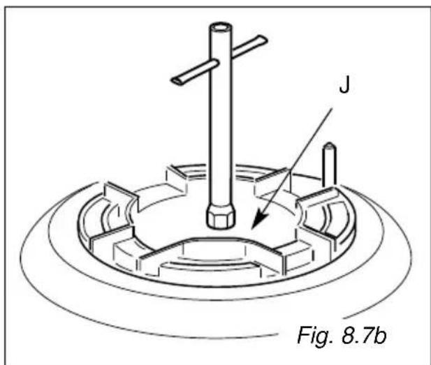M-SYSTEM BPRNF960IX - 2)REEMPLACEMENT DES INJECTEURS DES BRULEURS LA TABLE - 2