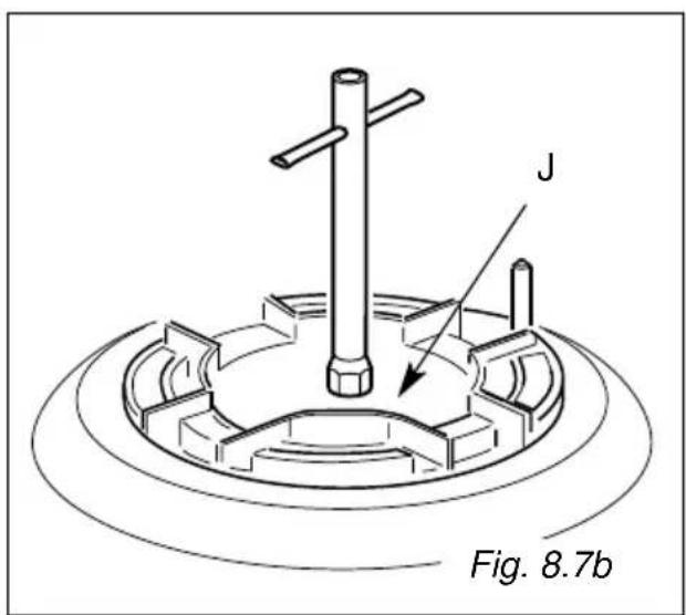 M-SYSTEM BPRNF960ANC - 2) REPLACEMENT OF BURNER INJECTORS - 2