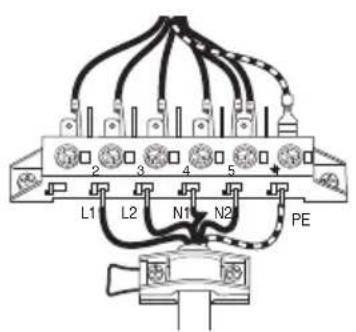 M-SYSTEM BMFTD106 - SECCION DE LOS CABLES DE ALIMENTACION - TIPO HOSRR-F - 4