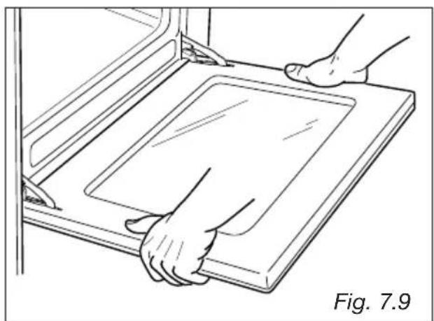 M-SYSTEM BMFTD106 - REMOVING THE OVEN DOOR - 4