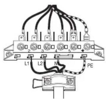 M-SYSTEM BMFTD106 - SECCION DE LOS CABLES DE ALIMENTACION - TIPO HOSRR-F - 6