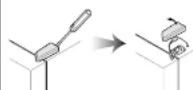 M-SYSTEM BIGK - Removing Refrigerator Door - 1