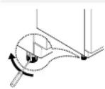 M-SYSTEM BIGK - In case freezer door is lower than refrigerator door... - 1