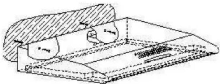 M-SYSTEM MOK620IX - Installation of the hood body - 1