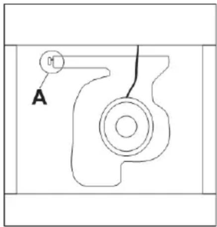 M-SYSTEM MOK620WT - Installing van de afzuigfunctie van de afzuigkap - 1