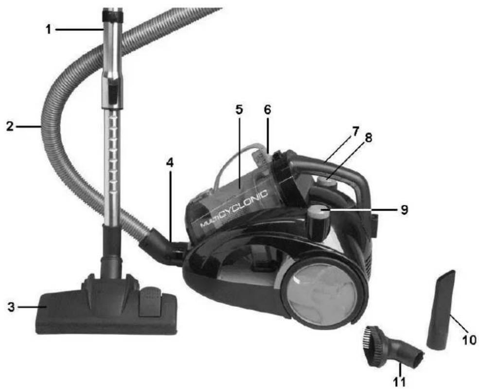 KALORIK TKG VC 1000 - Aspirapolvere - 3