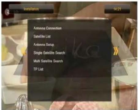 Ferguson Ariva 53 - Menu principal - 1